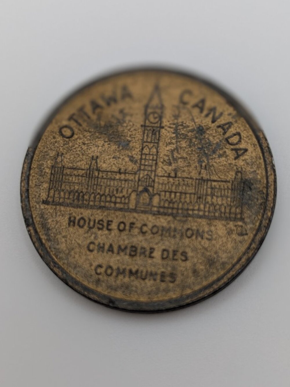 1911 Canada Robert L Borden Token Brass Medal